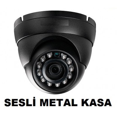 IC-278 1.3MP AHD Gece Görüşlü Mini Sesli Dome Araç Kamerası