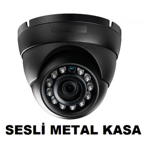 IC-278 1.3MP AHD Gece Görüşlü Mini Sesli Dome Araç Kamerası